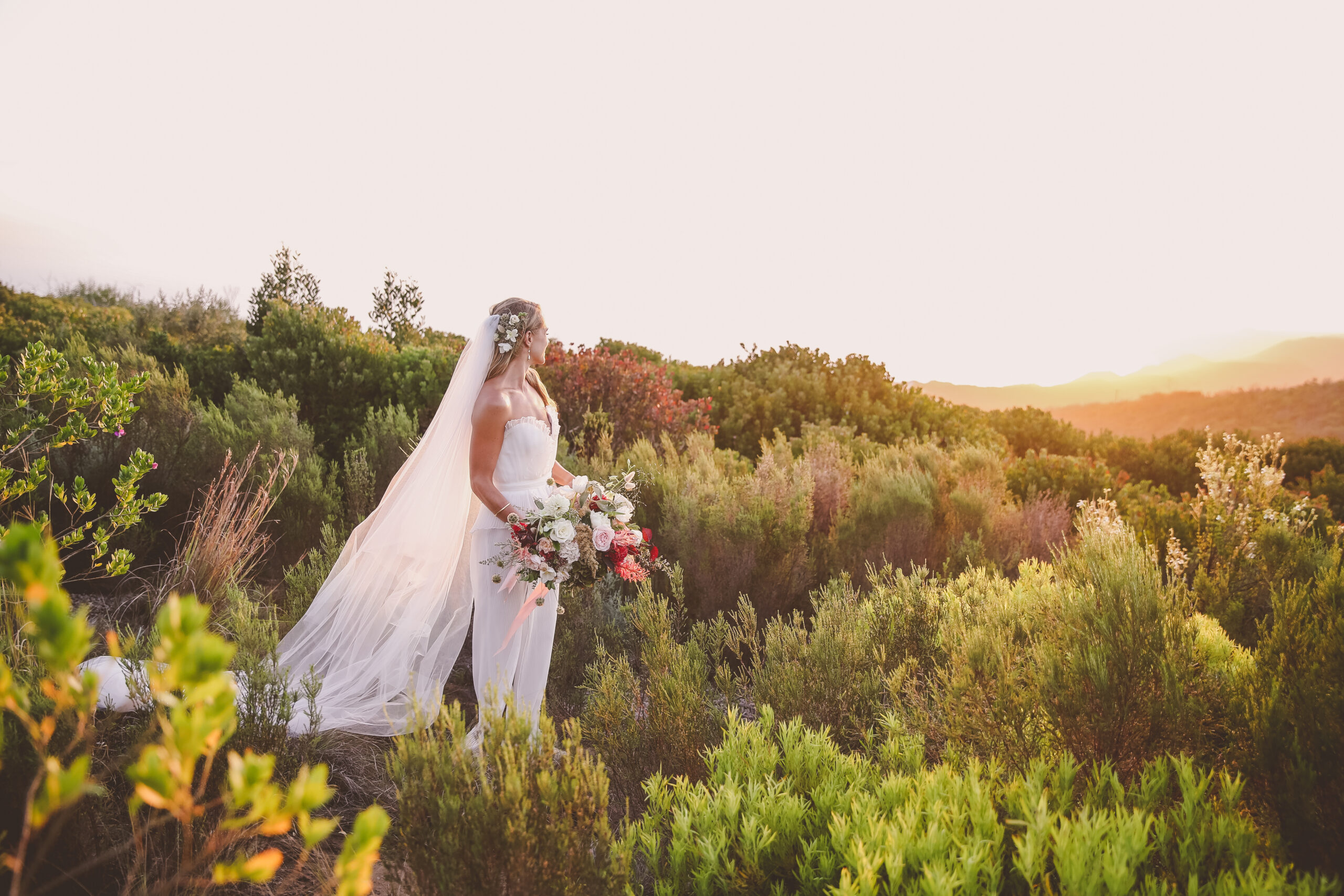 Couple together outdoors in the Garden Route